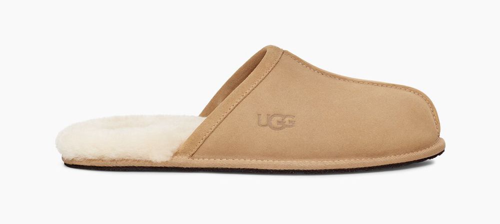 Ugg Scuff - Mens Slippers - Brown - NZ (1289GBJCQ)